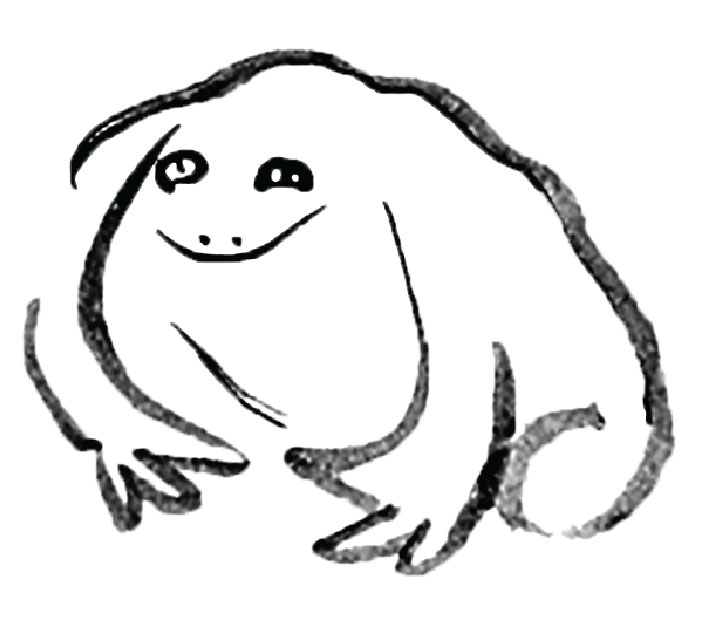 Sengai Meditating Frog